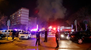 터키 수도 앙카라 도심서 차량폭탄 테러 발생